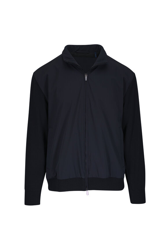 MONCLER☆IOLE バックロゴ ZIP ジャケット BLACK Moncler - Black Front Zip Hoodie | Mitchell Stores