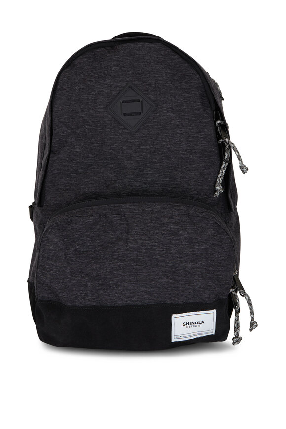 Shinola Rambler Gray Nylon Backpack - view 1