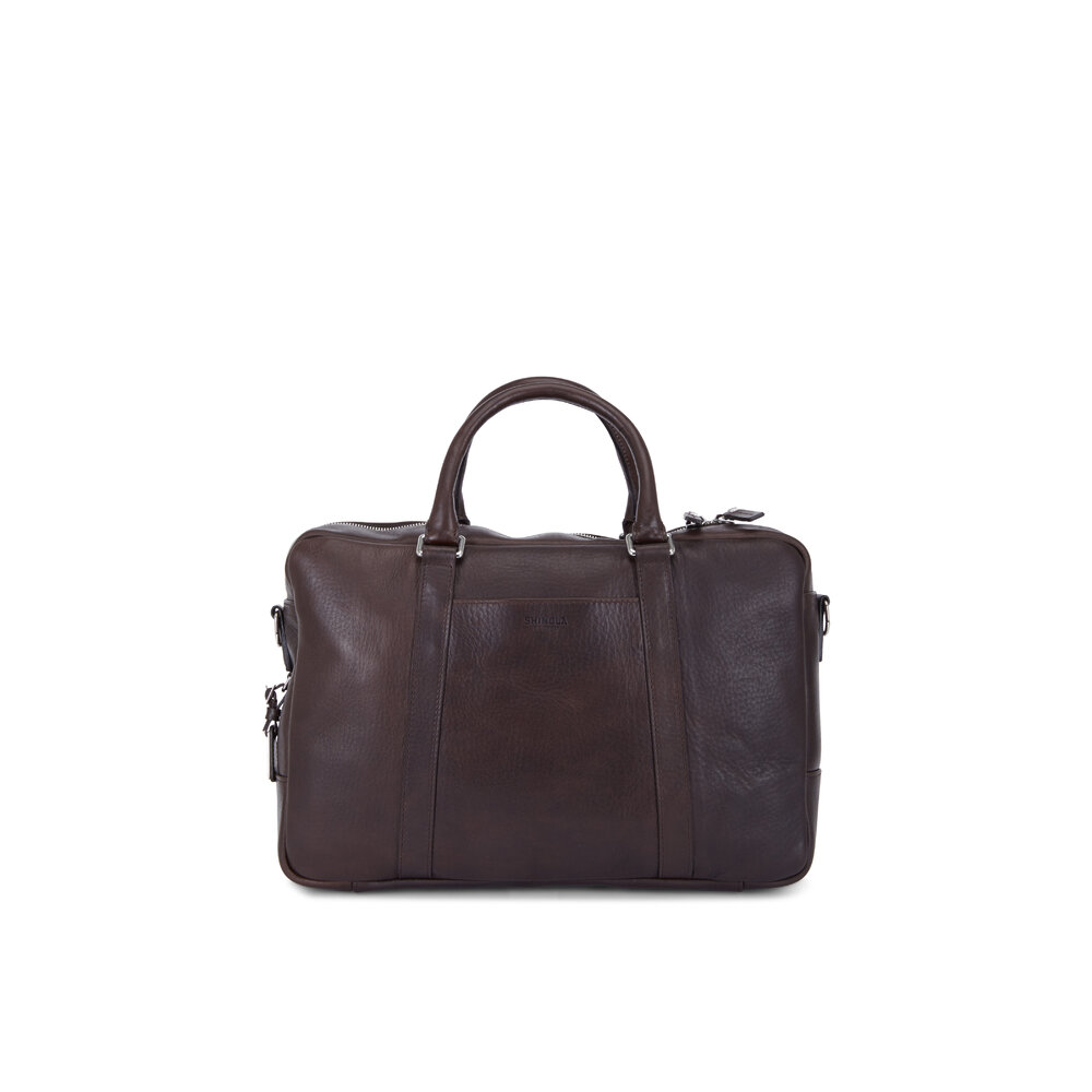 Shinola slim online briefcase