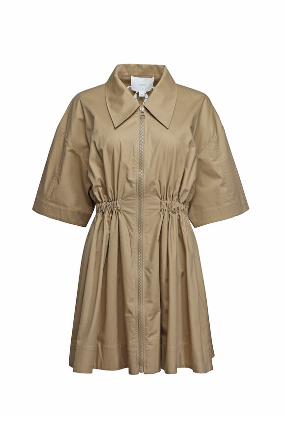 Clea Evander Toffee Mini Dress