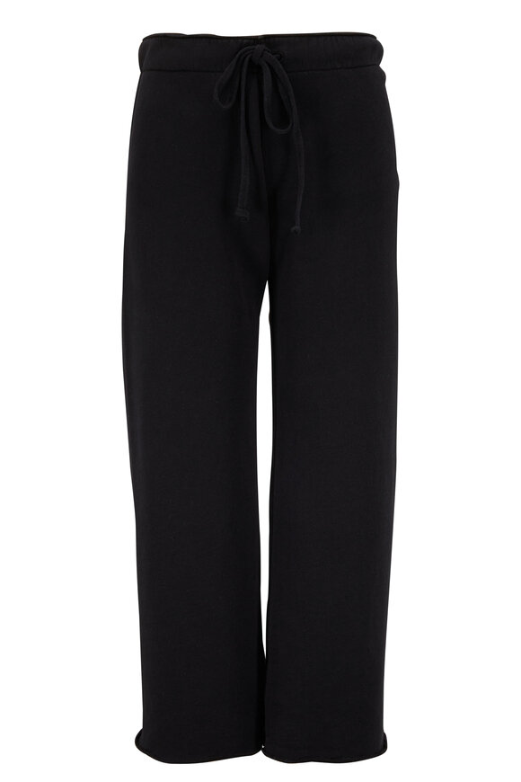 Nili Lotan Kiki Black Cropped Sweatpant - view 1