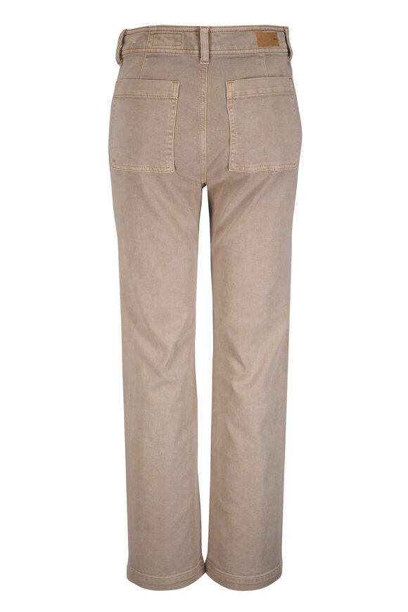 AG Brinley Tan Mid-Rise Straight Jean - view 2