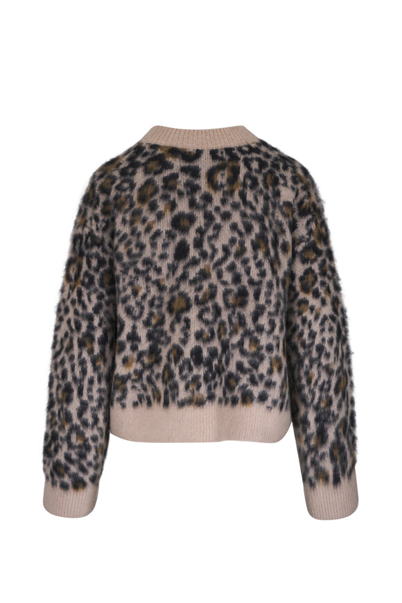 Nili Lotan Zamira Cashmere & Silk Animal Print Sweater - view 3