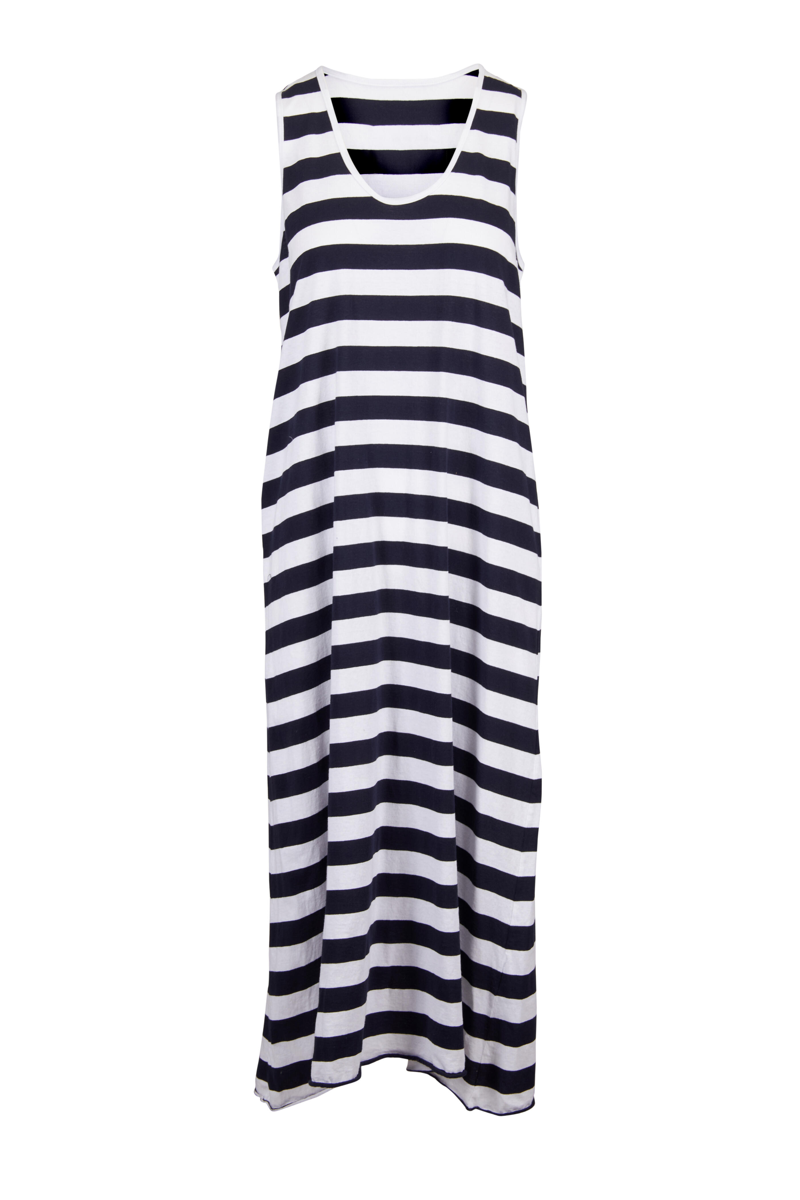 Frank & Eileen - Navy Blue Stripe Dylan Maxi Dress - view 1