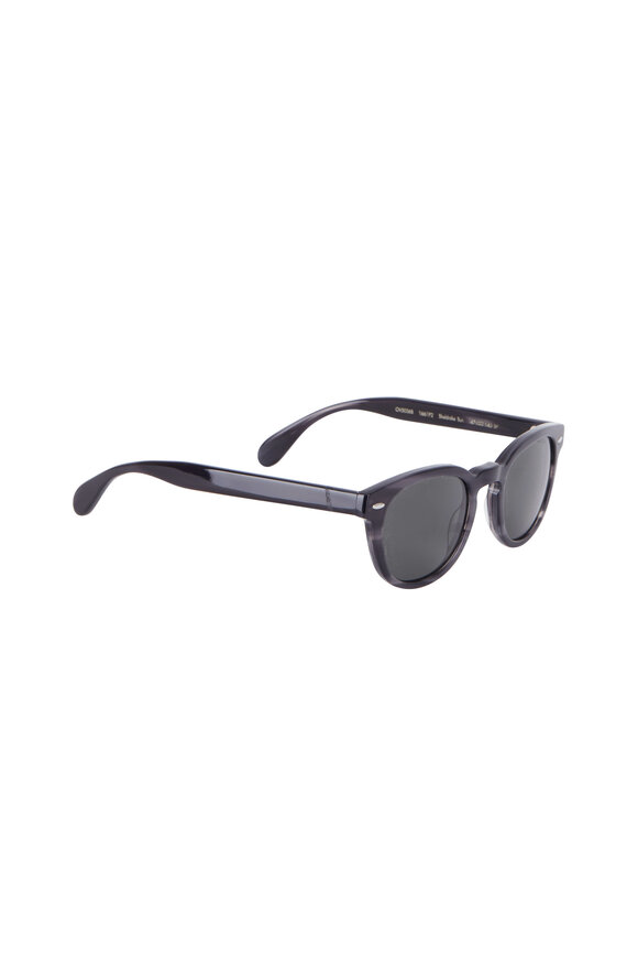 Oliver Peoples - Sheldrake Charcoal Tortoise Sunglasses