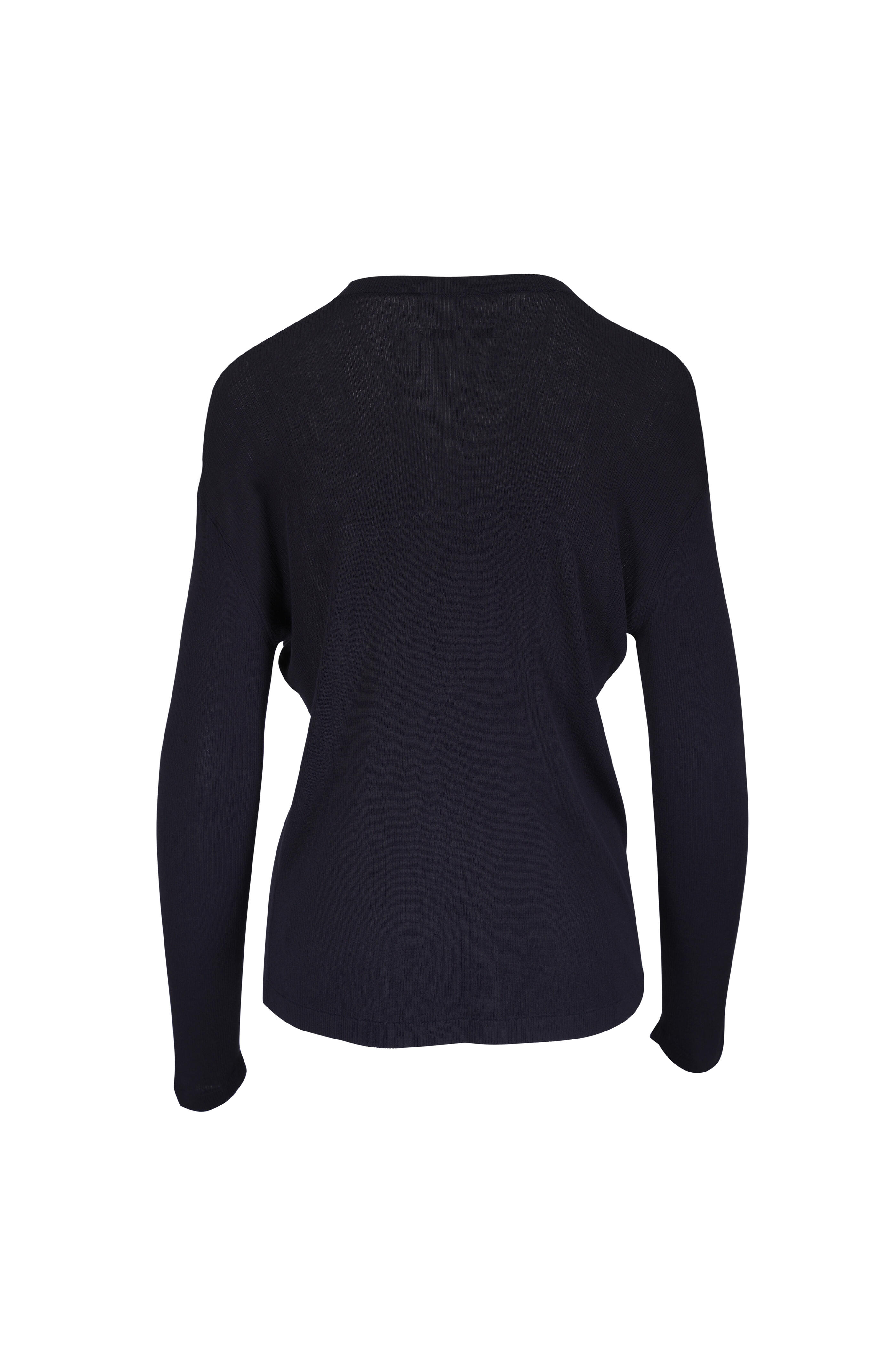 TWP - LS Midnight Crew Long Sleeve Knit Top - view 2