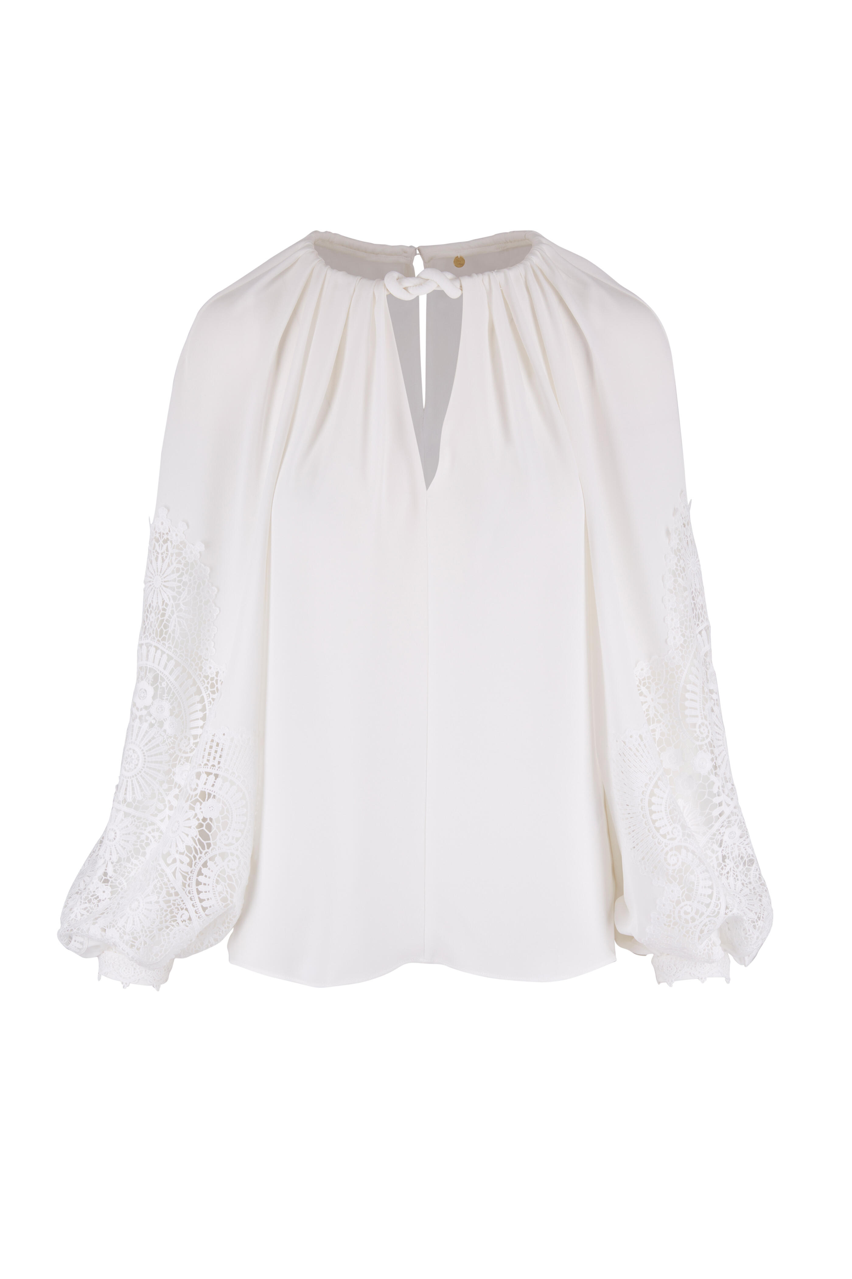 Kobi Halperin - Odette White Silk Blouse