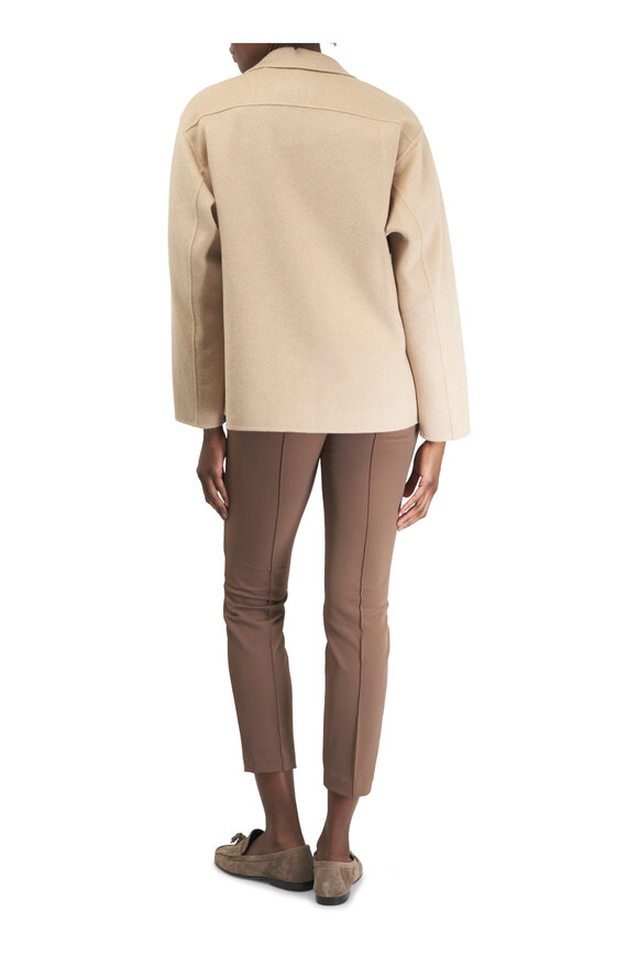 Lafayette 148 New York - Wool-Cashmere Textured Stitch Ivy Vine Sweater