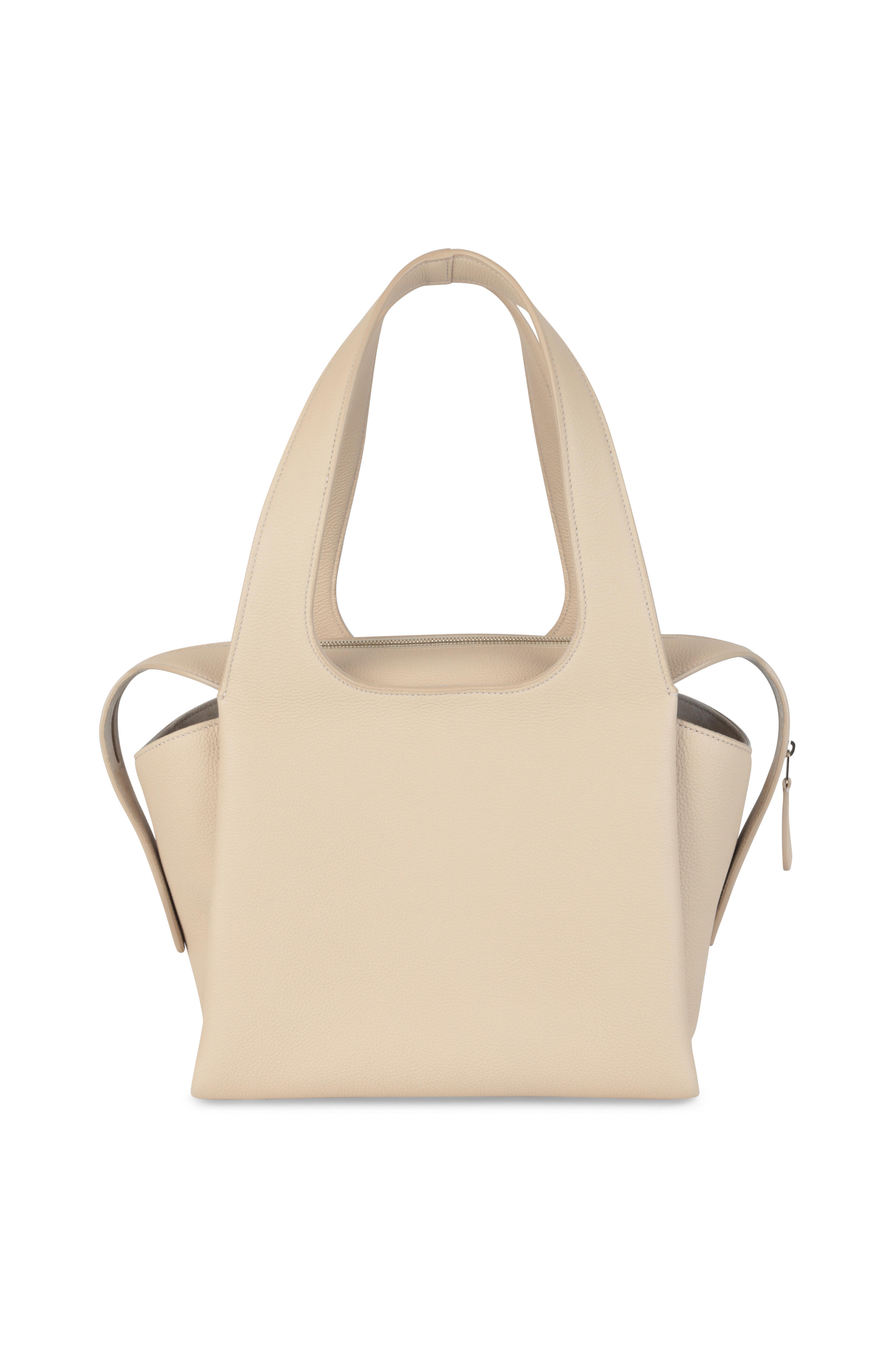 The Row TR1 Natural Leather Small Tote Bag Mitchell Stores