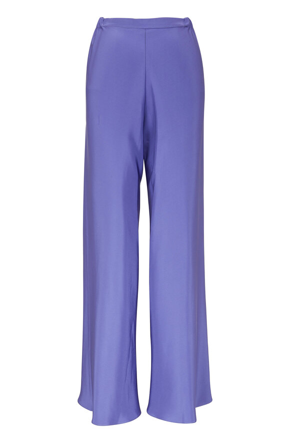 Peter Cohen - Chute Periwinkle 4-Ply Silk Pant