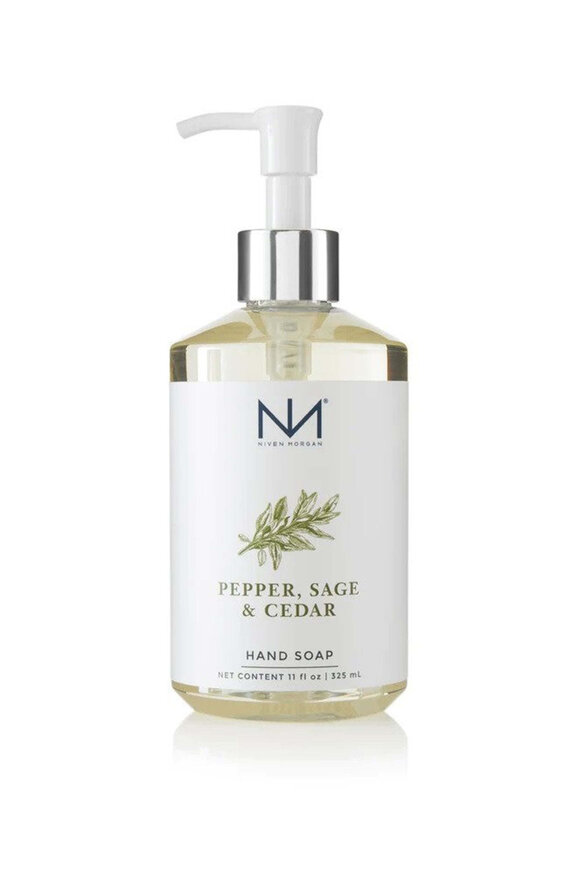 Niven Morgan Pepper, Sage & Cedar Hand Soap - view 1
