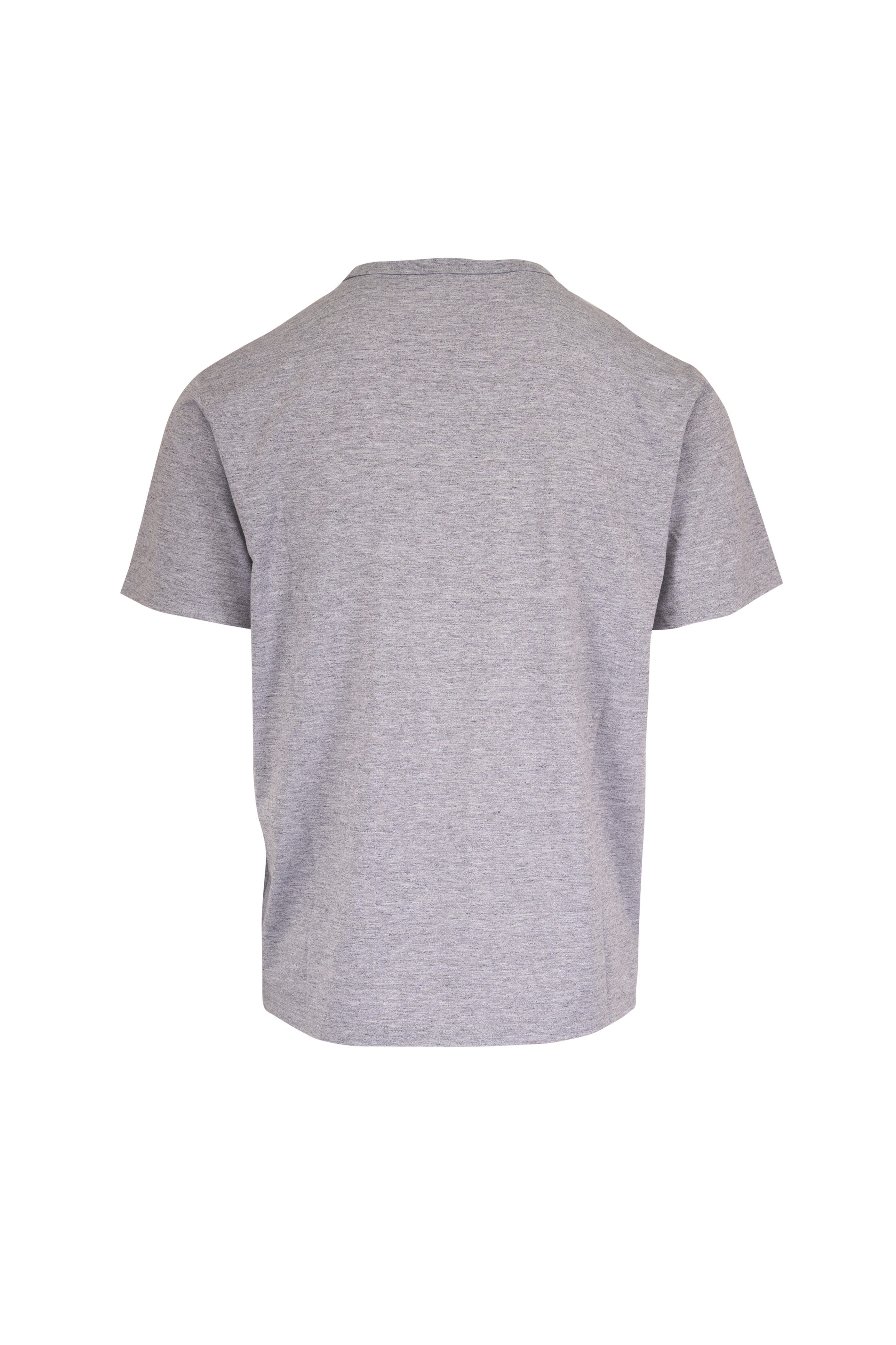 AG - Gray Print Classic Fit Crewneck Tee - view 2