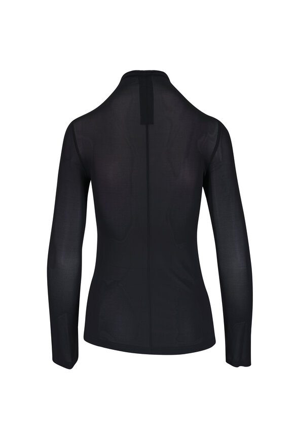 KZ_K Studio - Second Skin Black Cinch Turtleneck