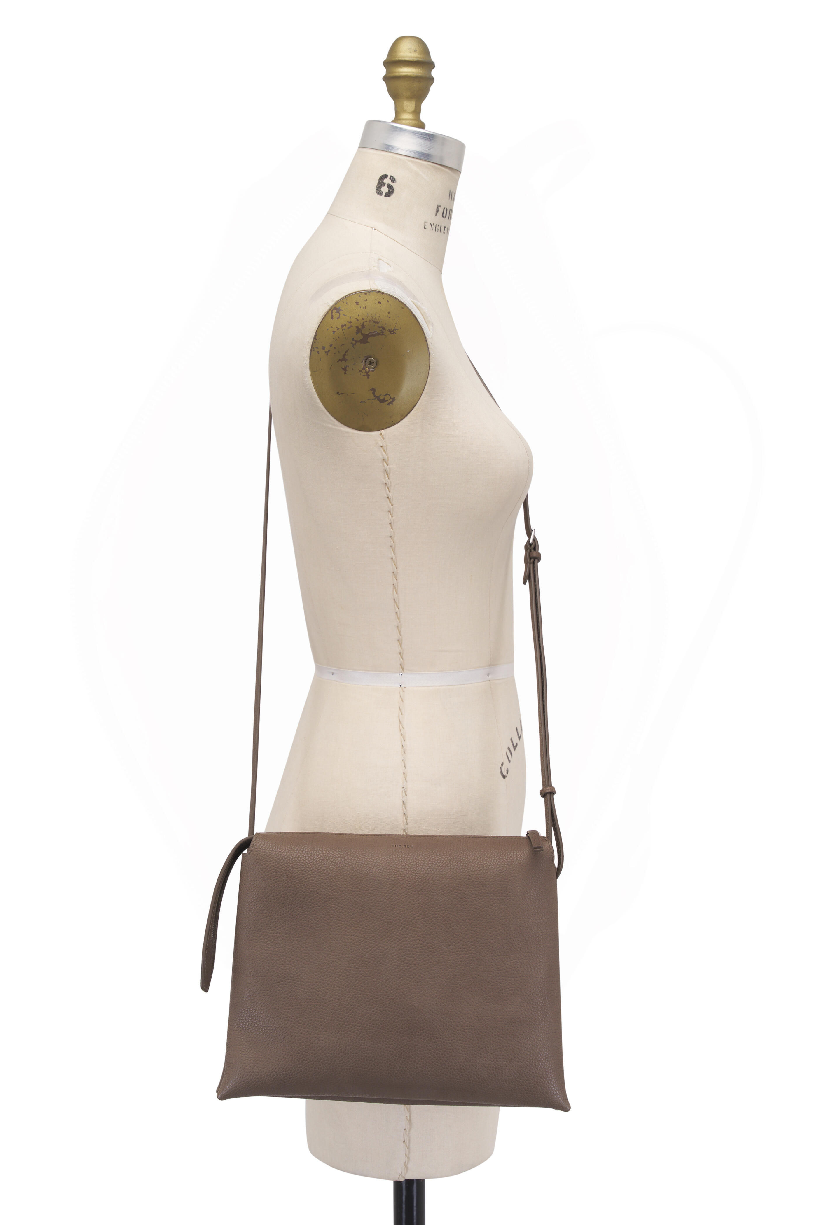 The Row - Nu Twin Military Beige Crossbody | Mitchell Stores