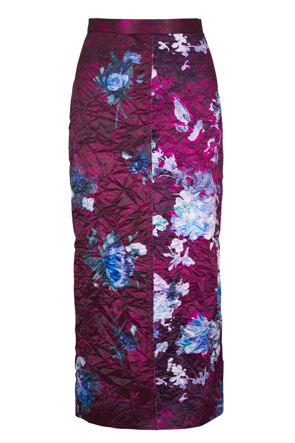 Zimmermann - Dancer Buttoned Floral Midi Skirt | Mitchell Stores