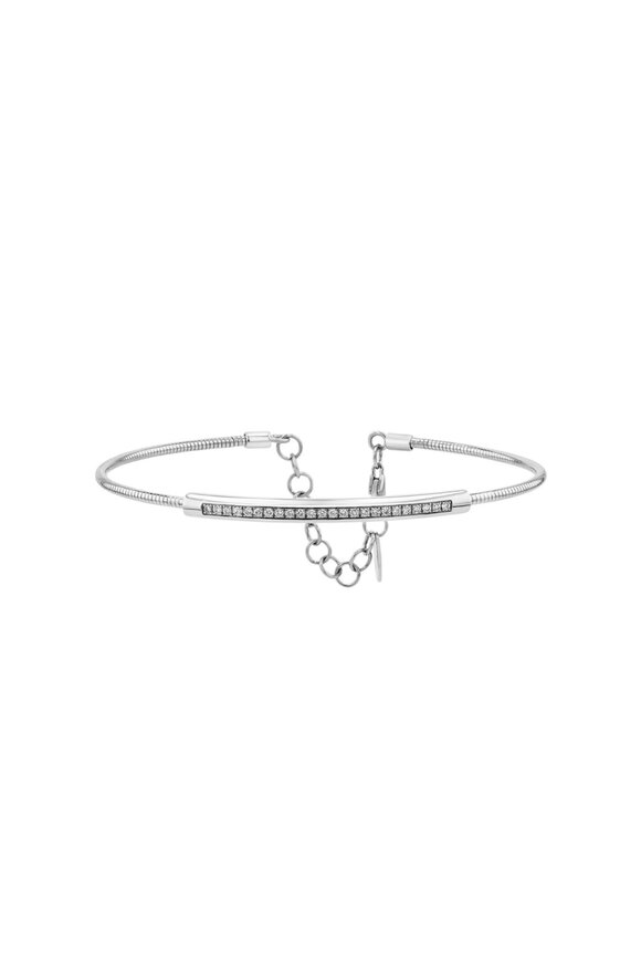 Pesavento DNA Spring Bracelet with Diamond Bar - view 2