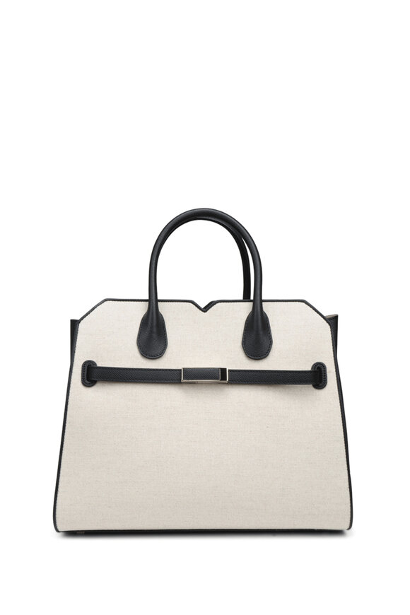 Prada - Beige Leather Hobo Shoulder Bag | Mitchell Stores