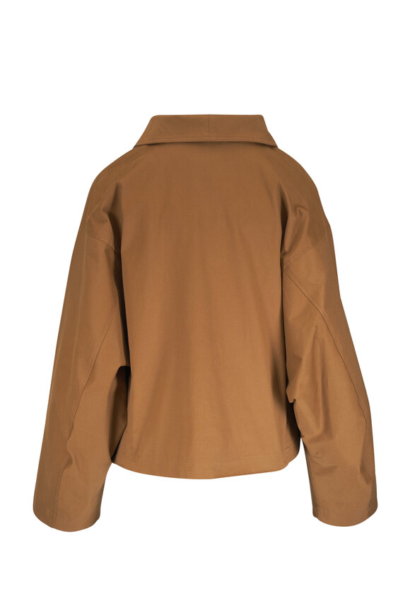 Nour Hammour Francois Cotton Bomber Jacket - view 2