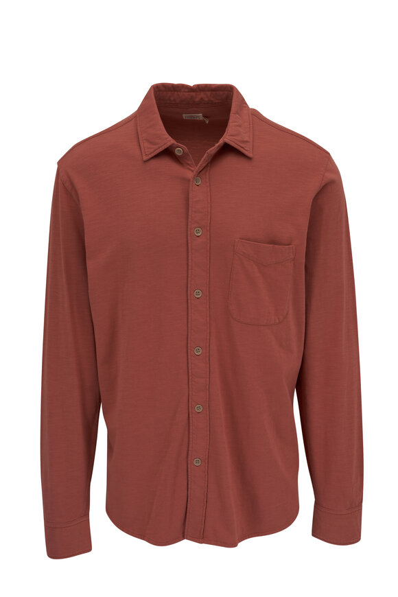 Faherty Brand - Sunwashed Sedona Knit Sport Shirt 