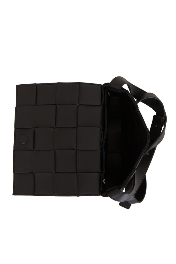 Bottega Veneta - Cassette Black Quilted Leather Small Bag