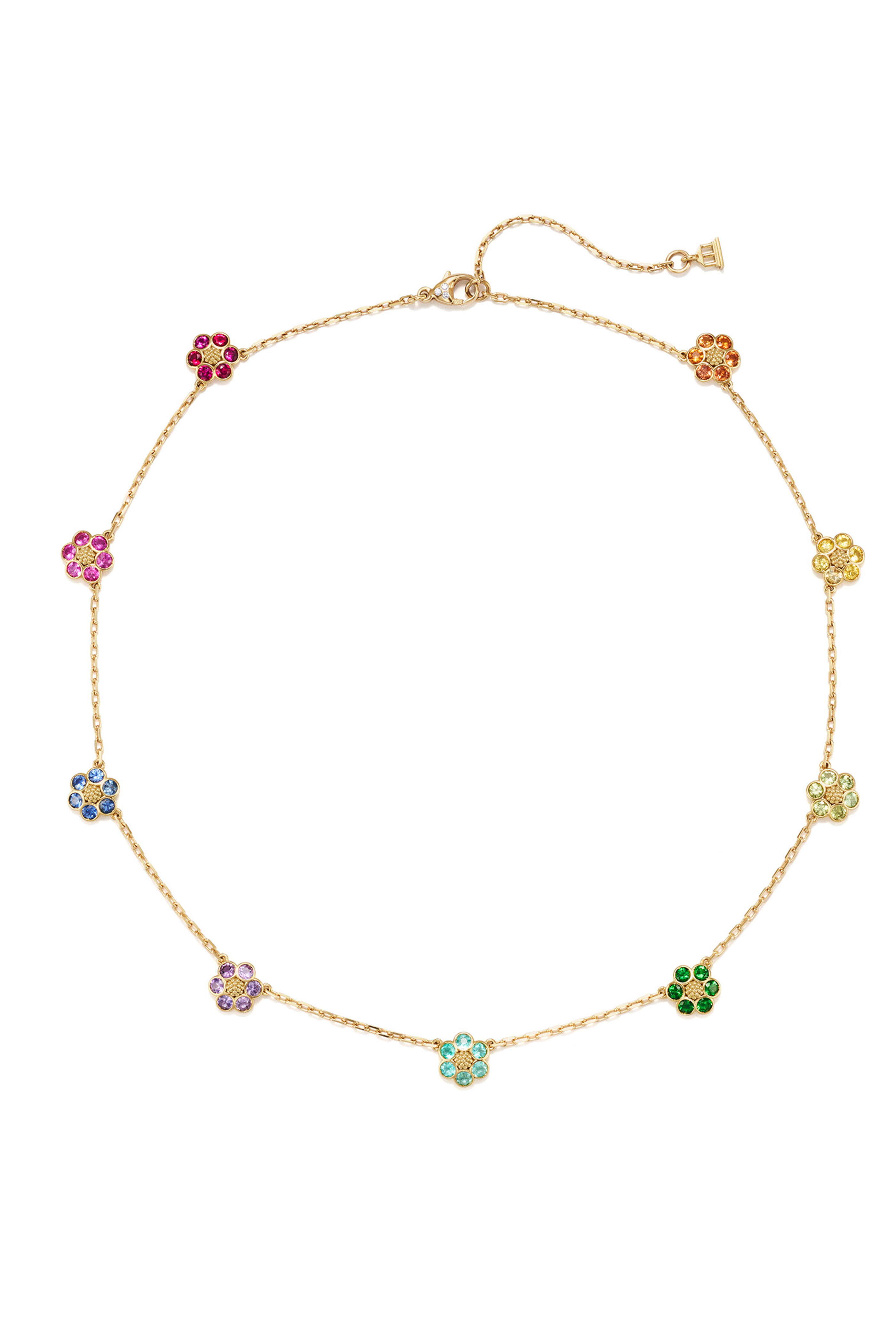 Temple St. Clair - 18k Gold Fiori Necklace - view 1