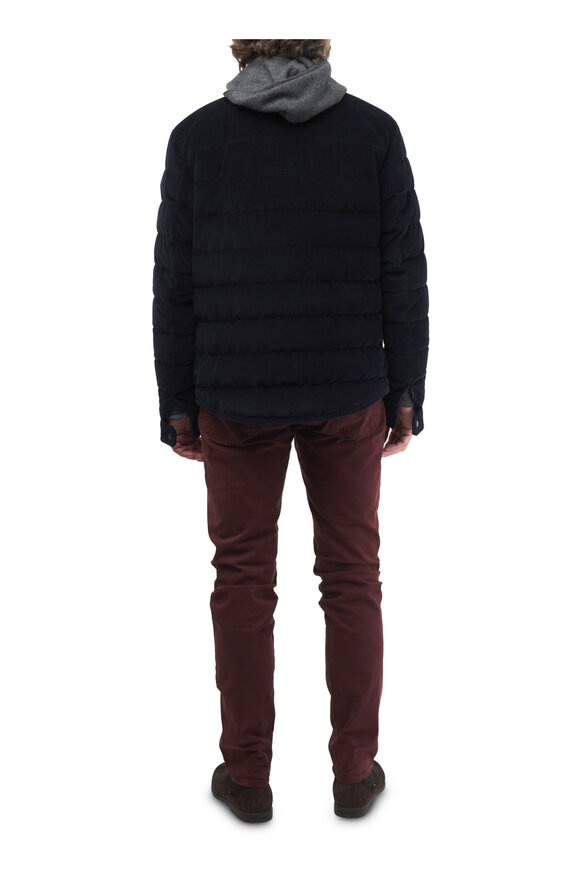 Moncler - Navy Corduroy Cotton Shacket