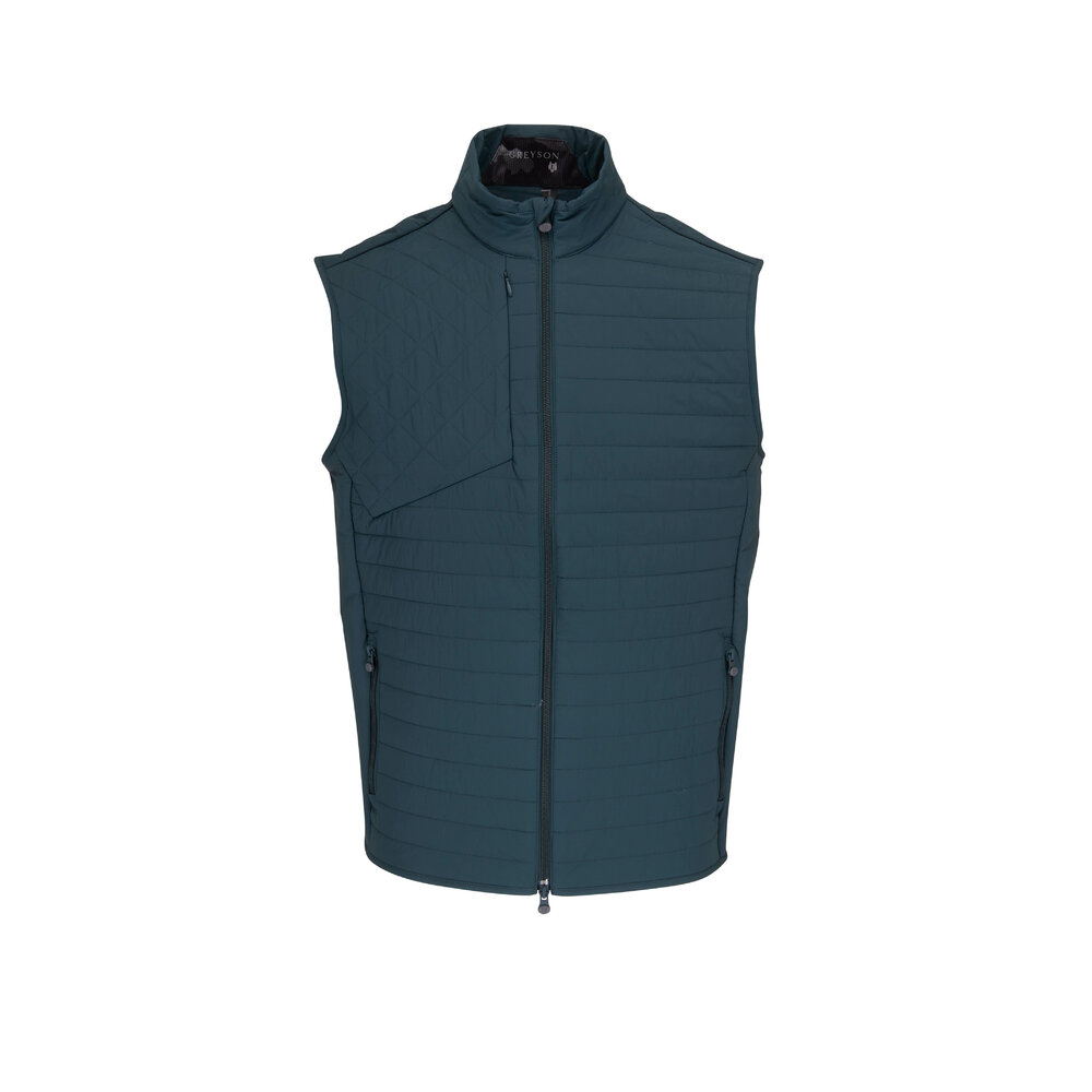Greyson Yukon Ultralight Hybrid Forest Green Vest
