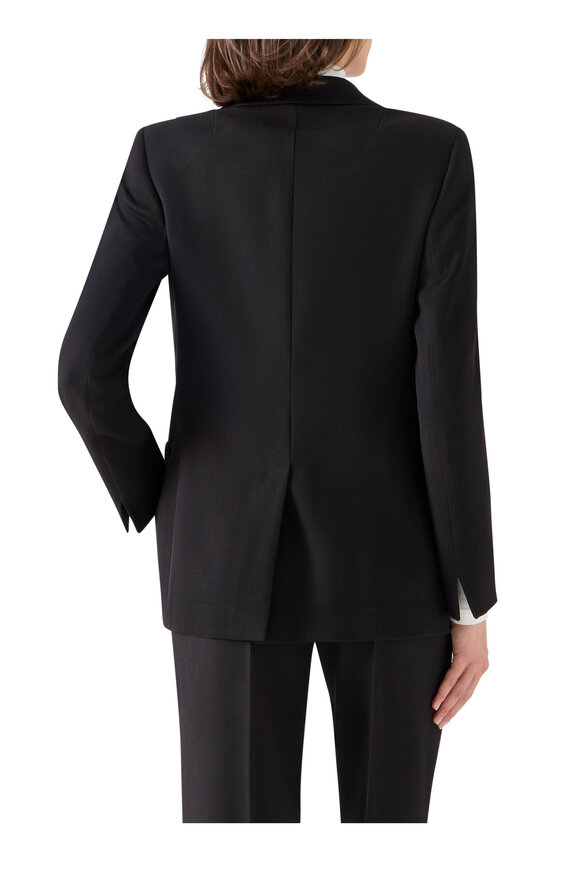 Akris Punto Brown Wool Boyfriend Blazer - view 4