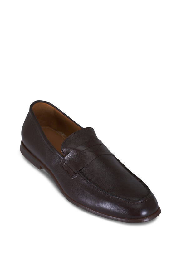 Ron White Paul Chocolate Leather Loafer