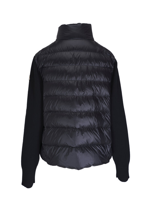 Moncler - Chevron Down Compact Knit Jacket 