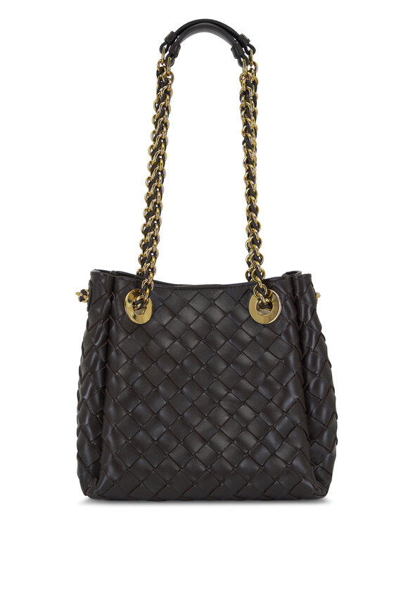 Bottega Veneta - Small Parachute Chain Fondant Leather Shoulder Bag