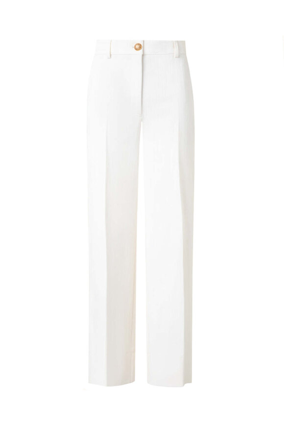 アクリス　punto ゴールドラメ　パンツ Akris Punto - Fabia Camel & Silver Glen Check Pant