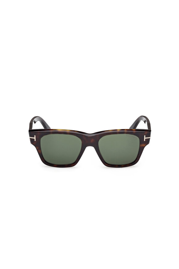 Tom Ford Eyewear Caine Dark Havana Sunglasses - view 2