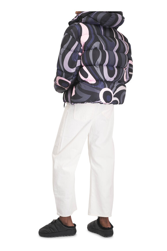Nili Lotan Tribeca Cream Stretch Cotton Barrel Leg Pant - view 6