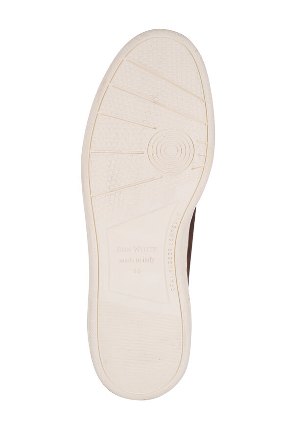 Ron White Derrek Chocolate Suede Low Top Sneaker - view 8