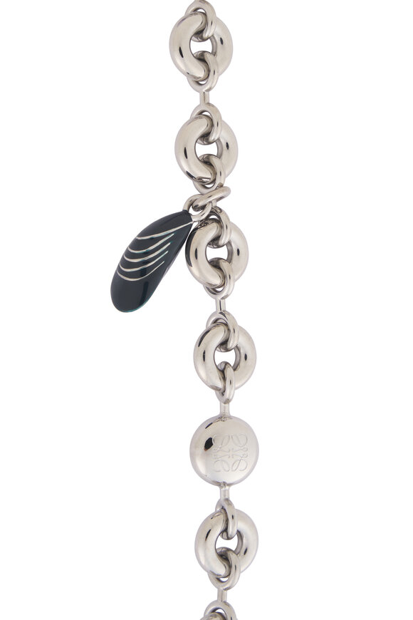 Loewe Silver Charm Donut Chain Strap - view 2