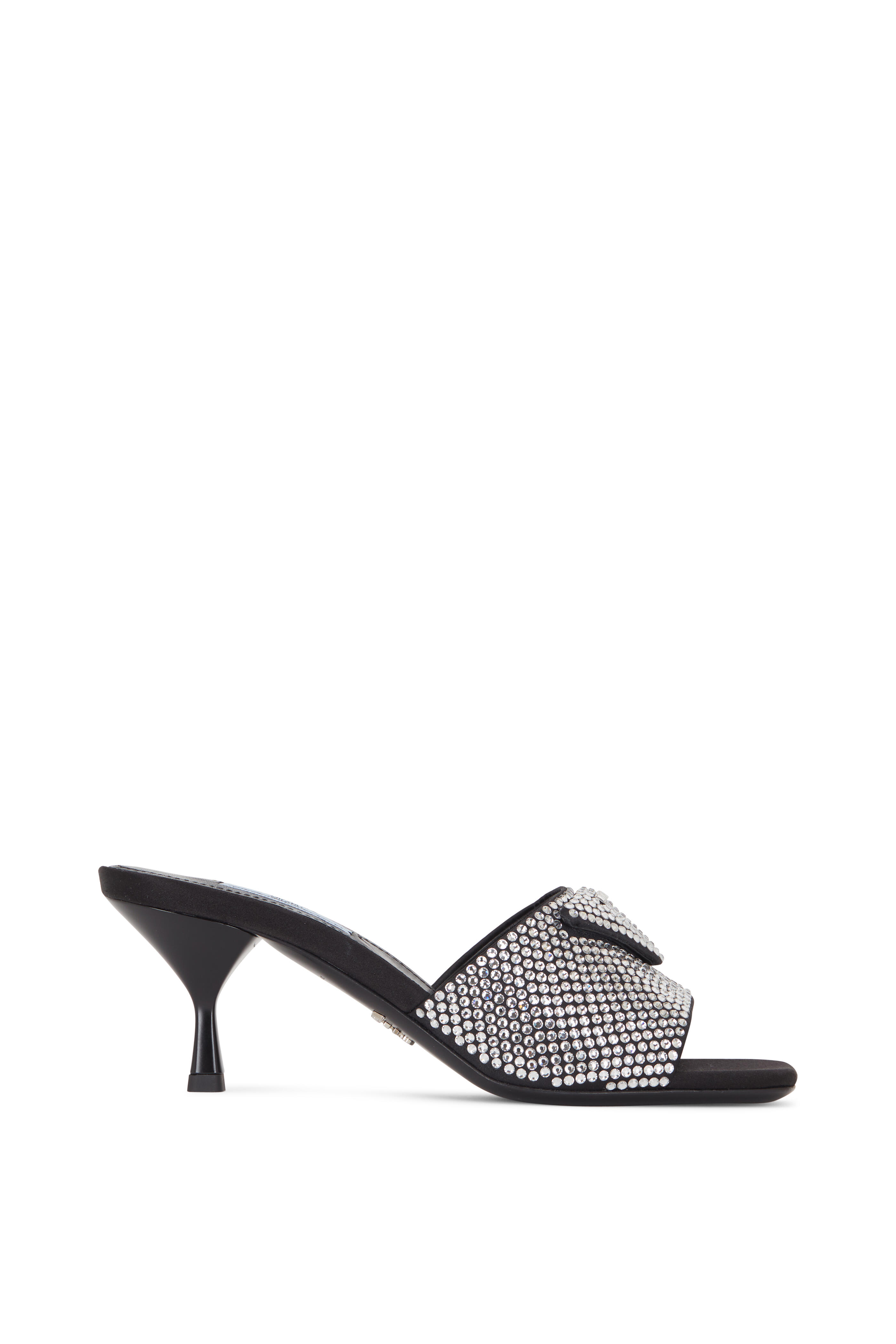 Prada - Black Crystal Slide, 65mm | Mitchell Stores