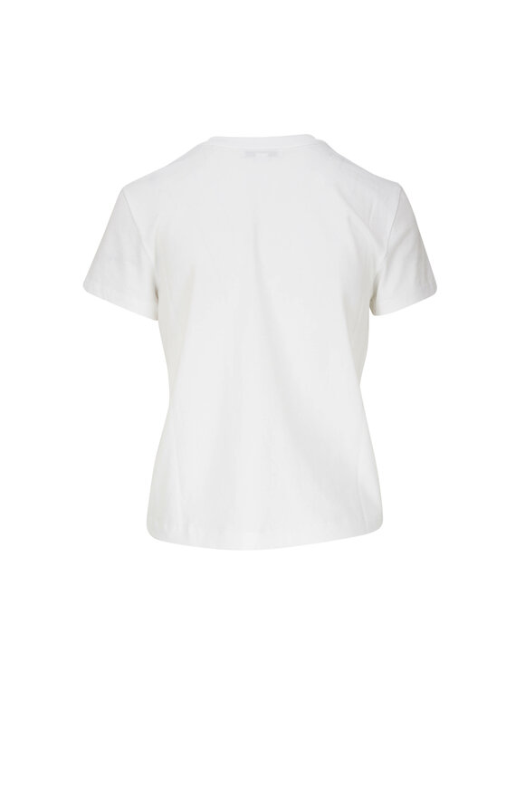 Vince Optic White Crewneck T-Shirt - view 3