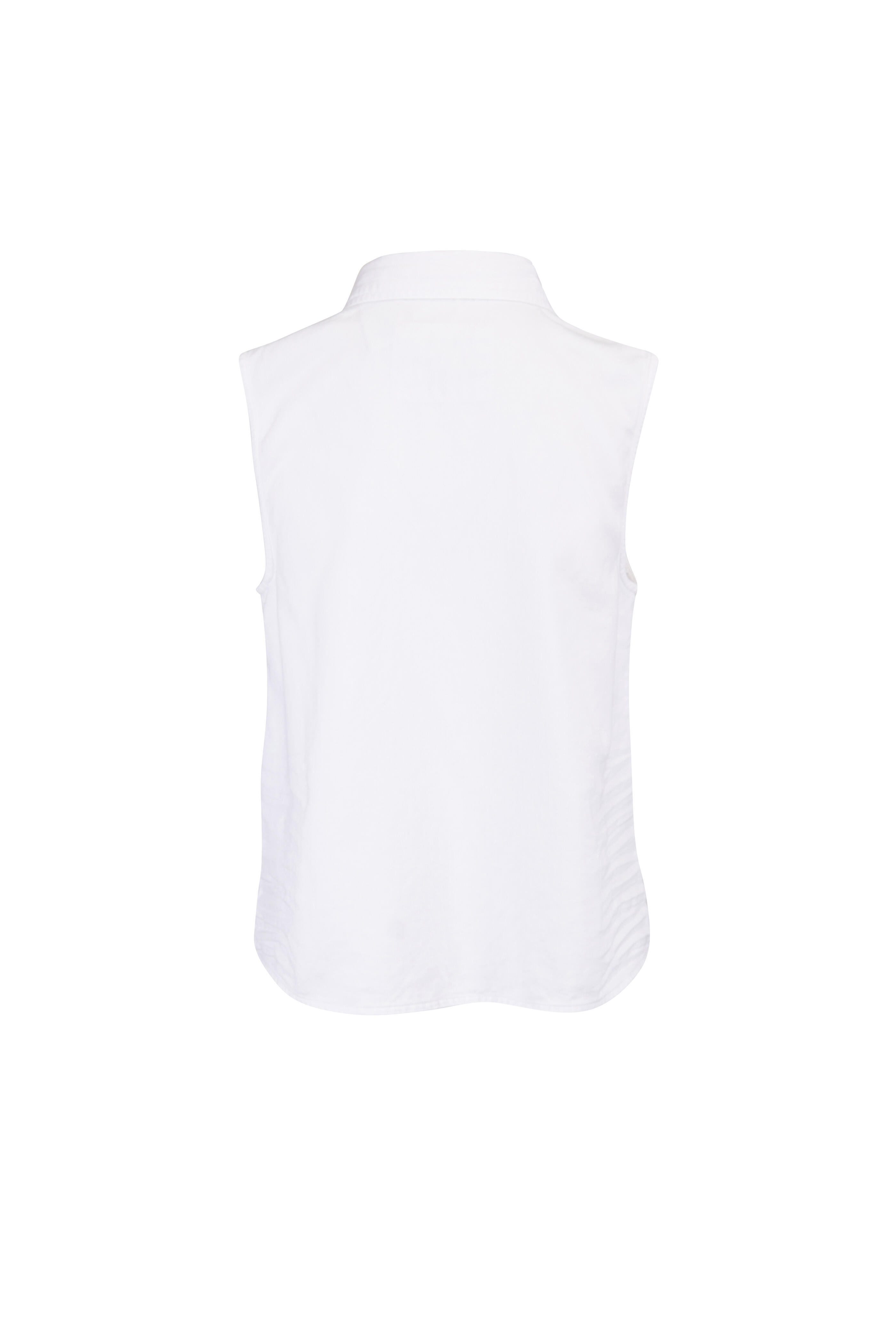 Frank & Eileen - Olivia White Popover Tank - view 2
