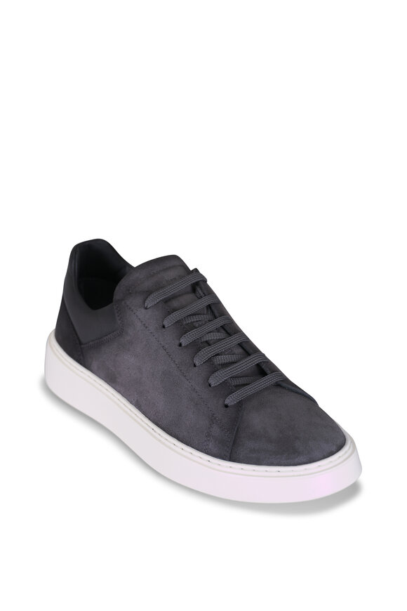 To Boot New York Rocco Gray Suede Sneaker