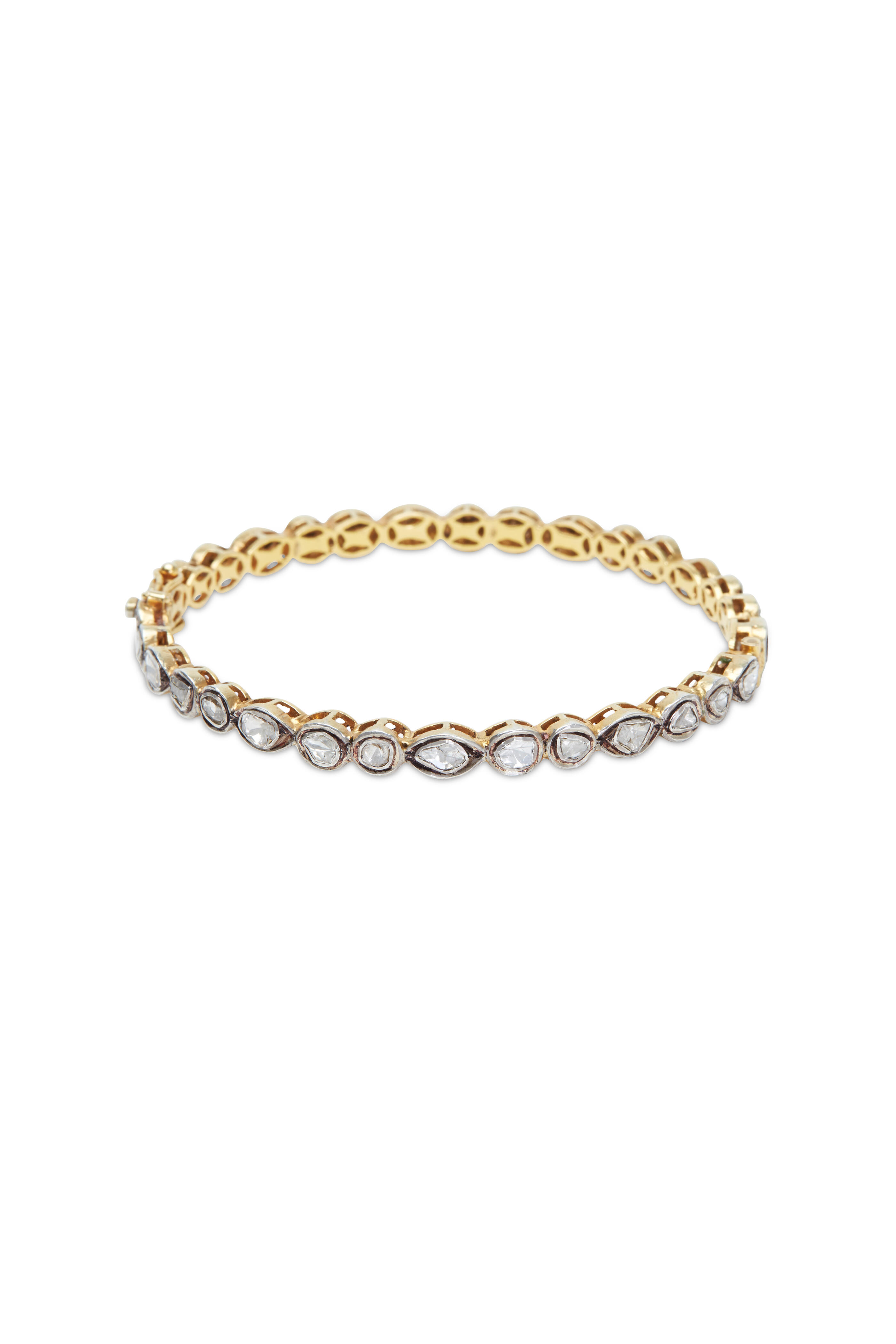 Loren Jewels - Sterling Silver White Diamond Bracelet