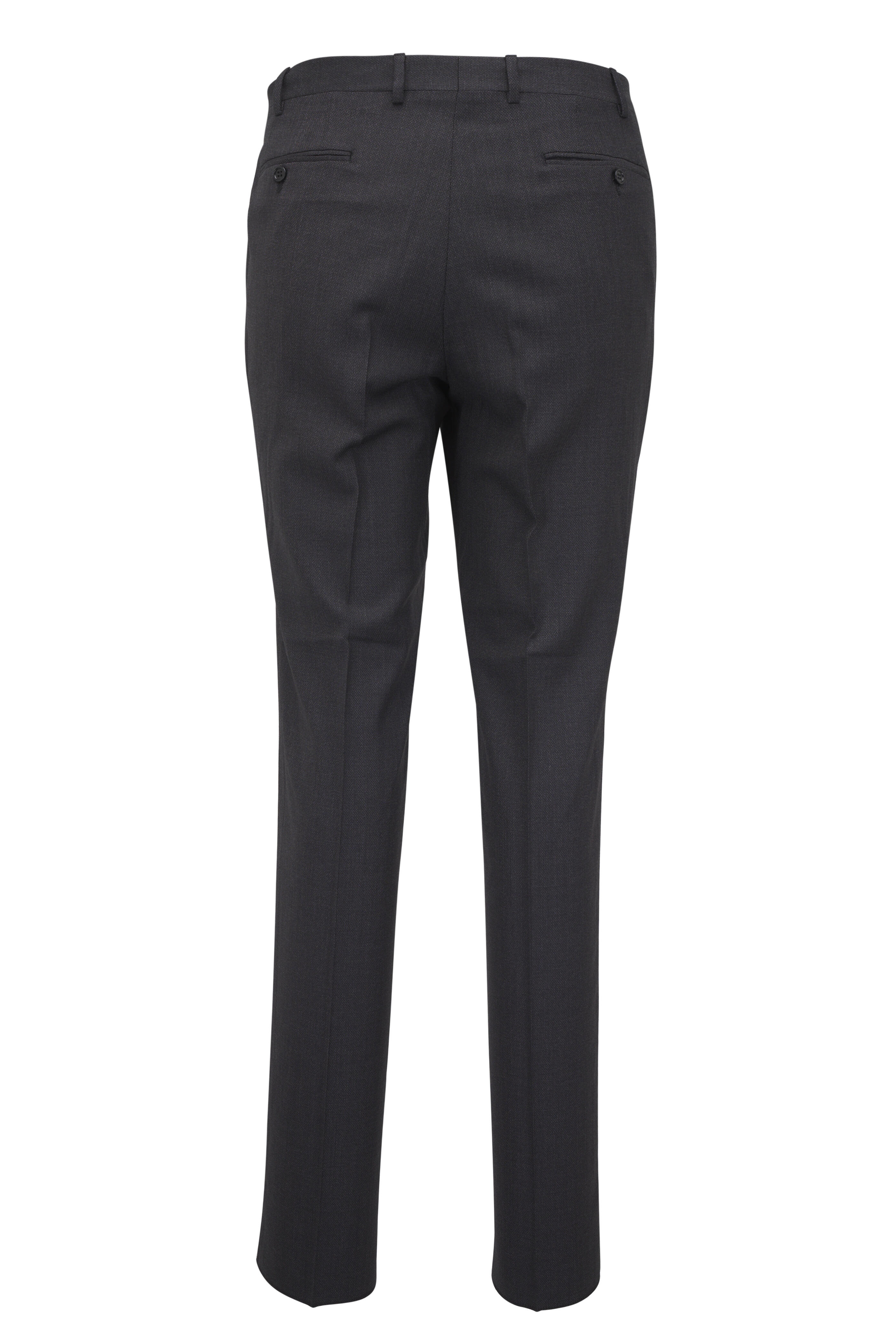 Canali - Gray Wool Dress Pant