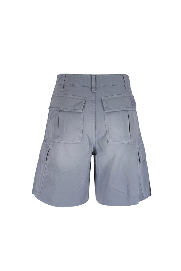 Miu Miu Light Gray Cargo Shorts - view 3