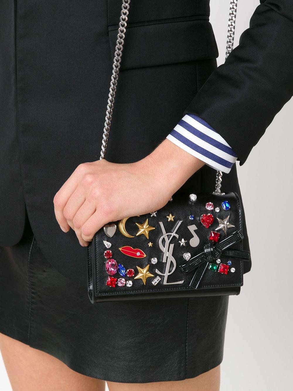 アクセサリーその他 SAINT LAURENT Woman Jewel Black 7088150IH0E 1000 SAINT LAURENT Woman Jewel Black 7088150IH0E 1000