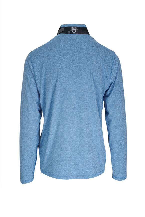 Greyson - Guide Sport Light Blue Quarter Zip Pullover 