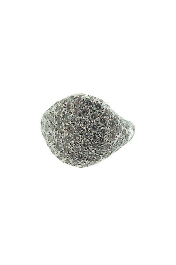 Loree Rodkin Pave Small Signet Ring