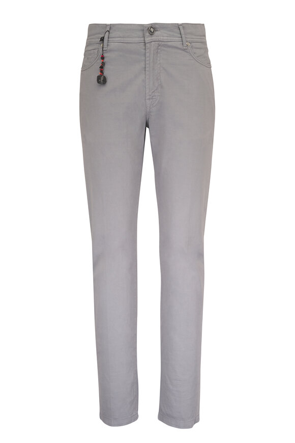 Marco Pescarolo Platinum Supima Cotton Five Pocket Pant - view 1
