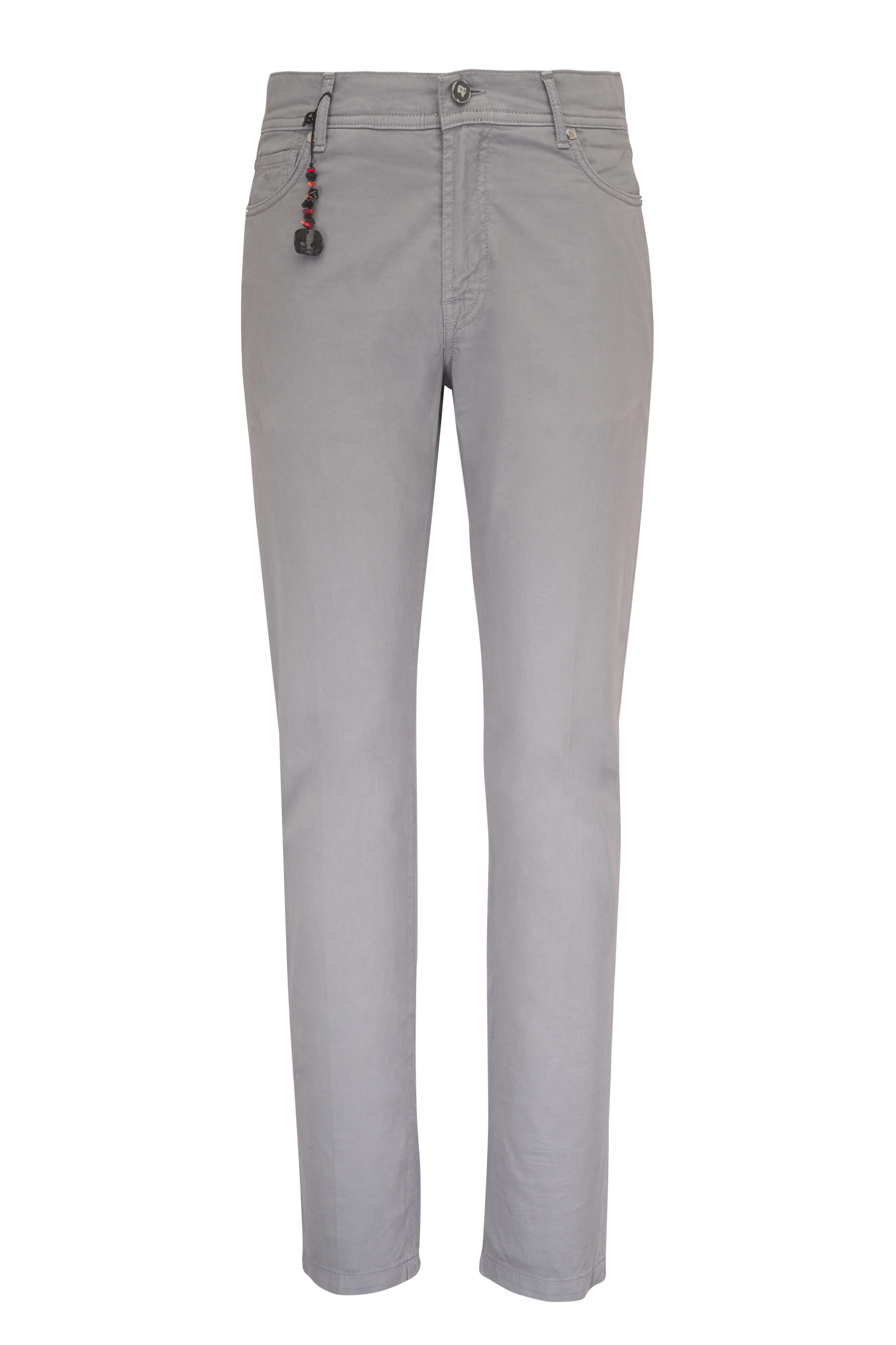 Marco Pescarolo - Platinum Supima Cotton Five Pocket Pant - view 1