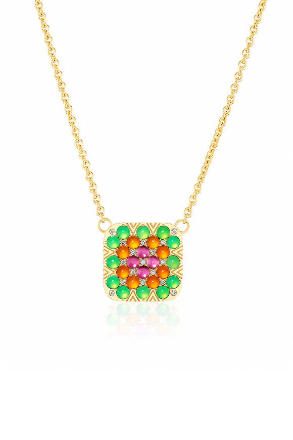 Harwell Godfrey Granny Square Peggy Pendant Necklace - view 1