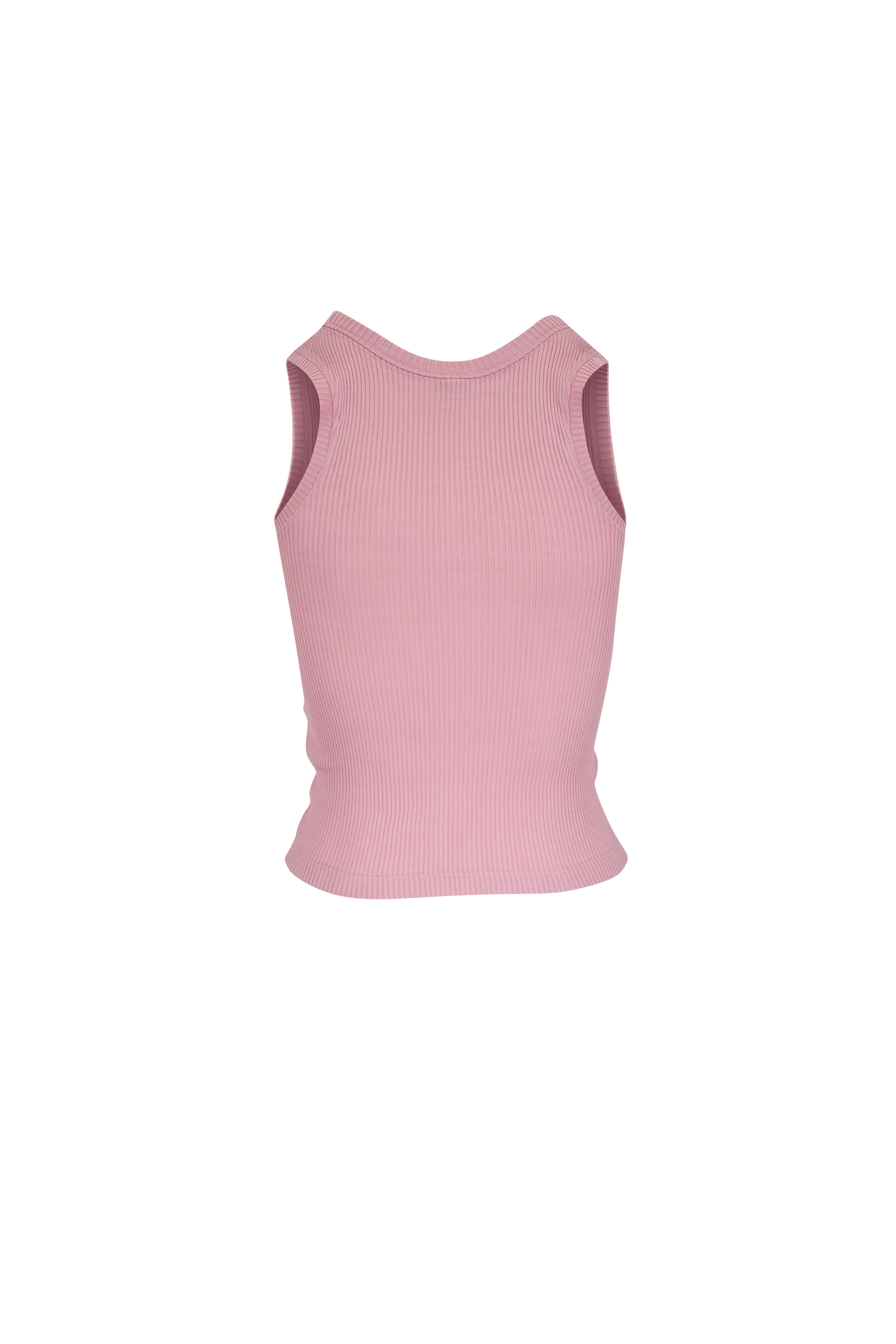 Loewe - Anagram Rosa Clay Ribbed Tank